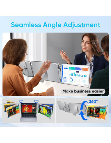 Extensor de Pantalla LXU 15.6" FHD IPS para Laptop