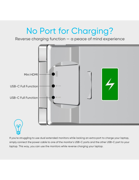 Extensor de Pantalla LXU 15.6" FHD IPS para Laptop