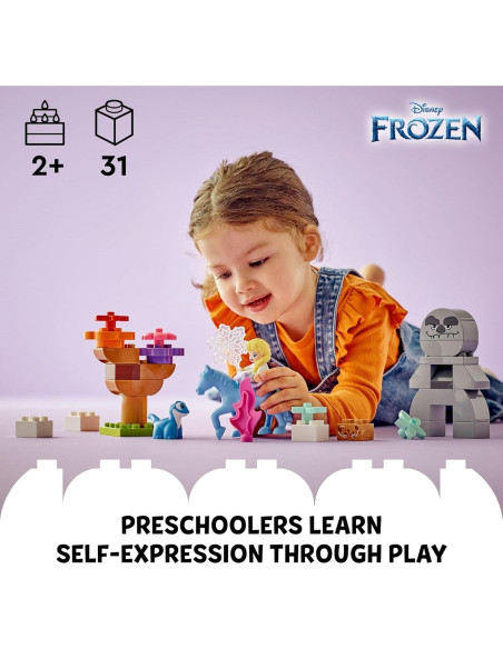 LEGO DUPLO Disney Elsa y Bruni Bosque Encantado 31 Piezas