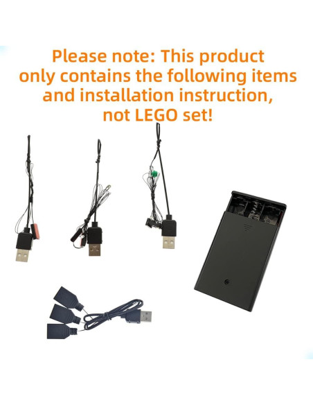 Kit de Luz LED GEAMENT para Templo de Lego Indiana Jones