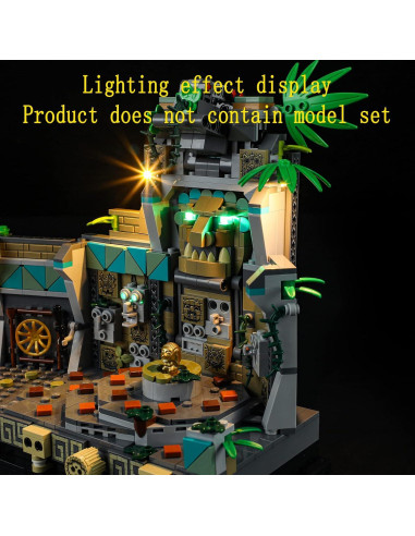 Kit de Luz LED GEAMENT para Templo de Lego Indiana Jones