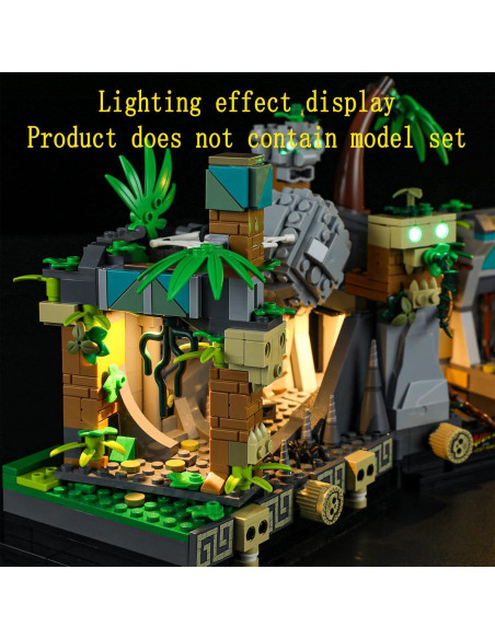 Kit de Luz LED GEAMENT para Templo de Lego Indiana Jones
