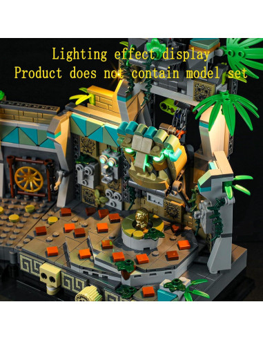 Kit de Luz LED GEAMENT para Templo de Lego Indiana Jones