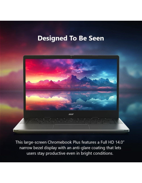 Acer Chromebook Plus 514 - 14" Táctil - 8GB RAM - 256GB SSD