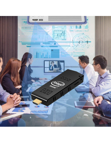 Mini PC Stick Aklwy Intel Atom Z8350 4GB RAM 64GB ROM 4K