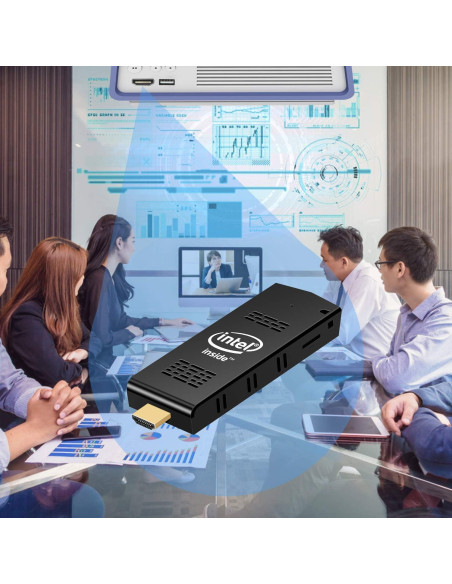 Mini PC Stick Aklwy Intel Atom Z8350 4GB RAM 64GB ROM 4K