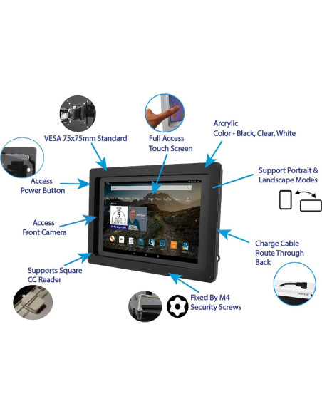 Caja de Seguridad VESA TABcare para Fire HD 10 2021/Plus