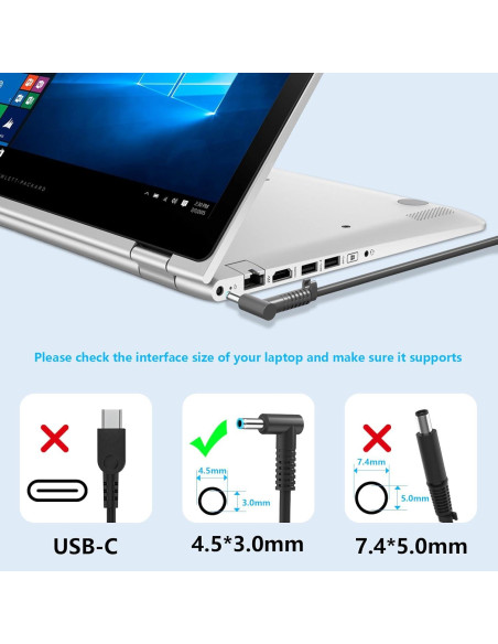 Cargador de Laptop 230W HP Omen 15 16 Victus Adaptador