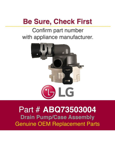 Rodillo de Rejilla LG ABQ73503004 para Lavavajillas