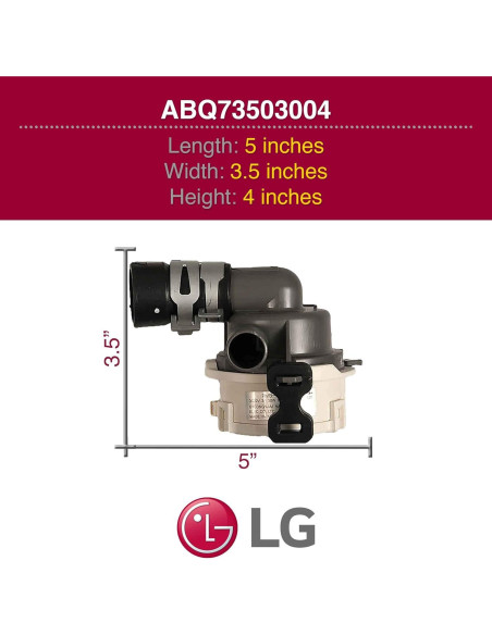 Rodillo de Rejilla LG ABQ73503004 para Lavavajillas