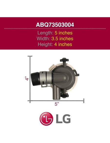 Rodillo de Rejilla LG ABQ73503004 para Lavavajillas