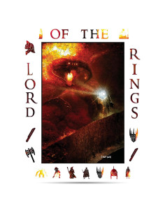 Rompecabezas de Madera El Señor de los Anillos 511 Piezas