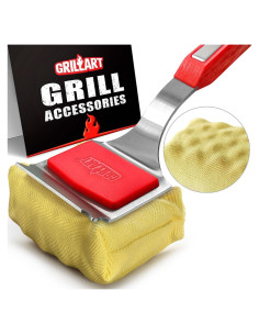 Cepillo para Parrilla GRILLART BTS-06 Sin Cerda 263g