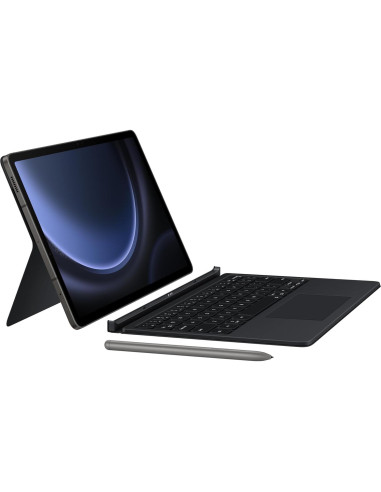 Funda Teclado Book Cover Samsung Galaxy Tab S9 FE Negra