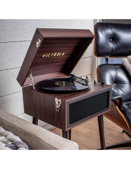 Tocadiscos Bluetooth Victrola Liberty 5-en-1 Espresso