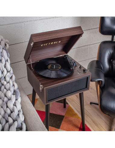 Tocadiscos Bluetooth Victrola Liberty 5-en-1 Espresso