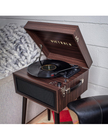 Tocadiscos Bluetooth Victrola Liberty 5-en-1 Espresso