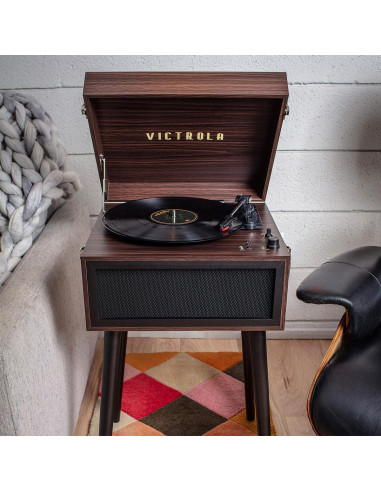 Tocadiscos Bluetooth Victrola Liberty 5-en-1 Espresso