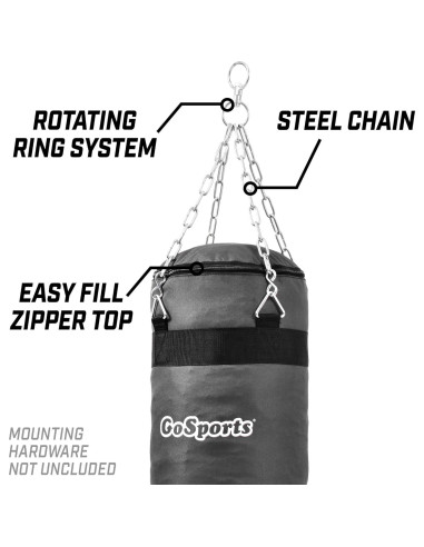 Bolsa de Boxeo Rellenable GoSports 88,9x30,5cm para MMA