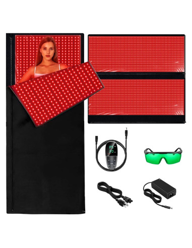Almohadilla de Luz Roja ADVARAYS 2560 LEDs 180x79cm
