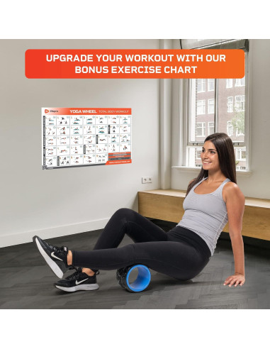 Juego de Ruedas de Yoga LifePro Swirl - Alivio Espalda y Cuello