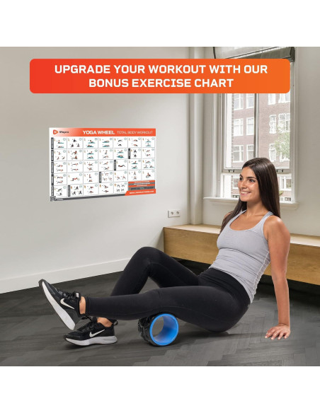 Juego de Ruedas de Yoga LifePro Swirl - Alivio Espalda y Cuello