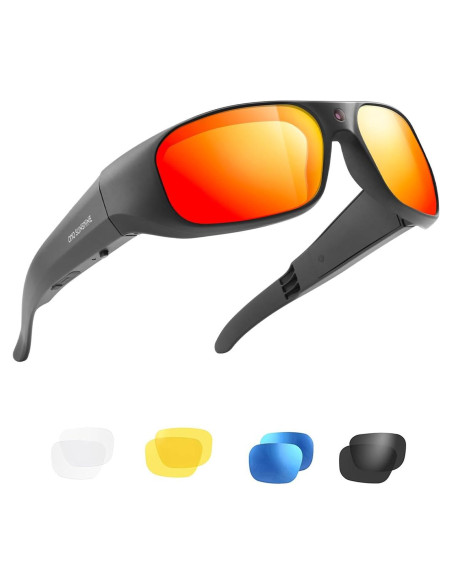 Gafas de Cámara OhO sunshine 4K 512GB UV400 para Deportes