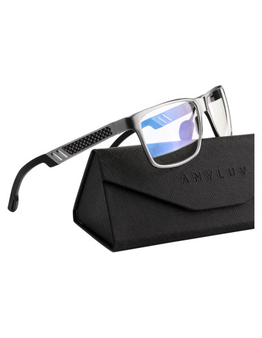 Gafas de Luz Azul ANYLUV Gunmetal Protección Diaria