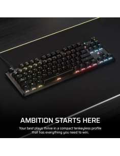 Teclado Mecánico Corsair K70 CORE TKL RGB con Cable 2