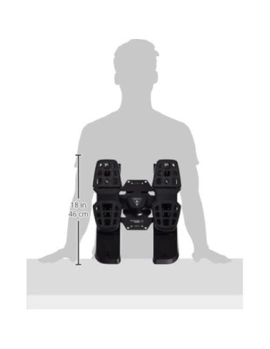 Pedales de Timón Turtle Beach VelocityOne - Eje Suave y Ajustable