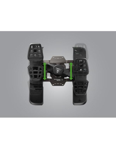 Pedales de Timón Turtle Beach VelocityOne - Eje Suave y Ajustable