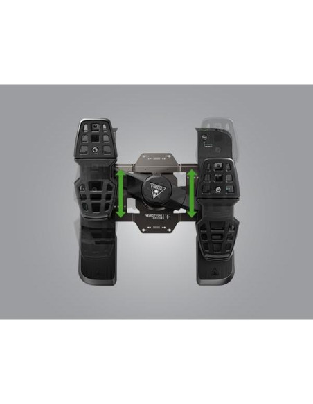 Pedales de Timón Turtle Beach VelocityOne - Eje Suave y Ajustable