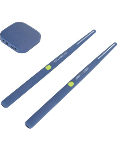 Bastones de Batería Inalámbricos Airshir - Azul, Portátil