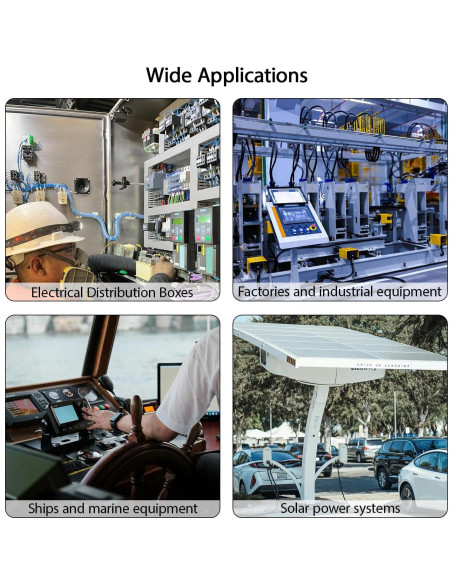 LeMotech Pasacables PG11 Impermeables 20 Piezas 6-10mm