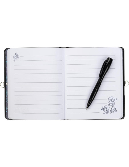 Diario Minecraft con Cerradura y Llave - 192 Páginas con Bolígrafos UV