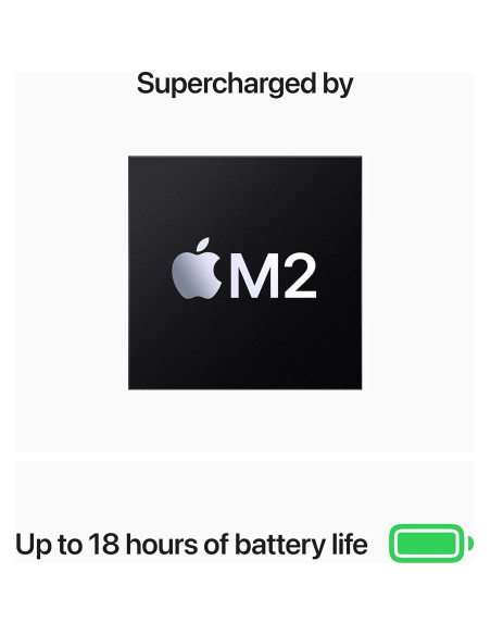 Apple MacBook Air 2022 M2 16GB 256GB Gris Espacial