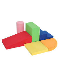 Juego de 6 Bloques de Escalada de Espuma JungleDove 64x41cm
