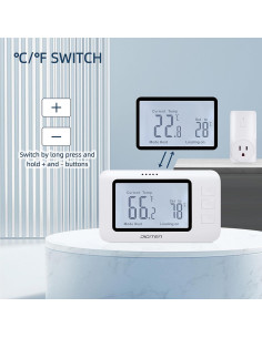 Termostato Inalámbrico SENSTREE WTC100p-zj para Casa 240V 2