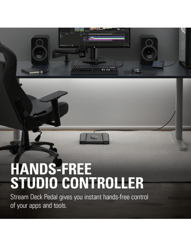 Controlador de Estudio Sin Manos Elgato Stream Deck Pedal