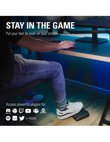 Controlador de Estudio Sin Manos Elgato Stream Deck Pedal