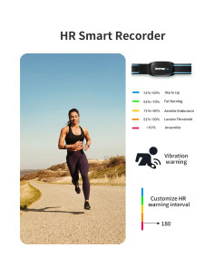 Monitor de Frecuencia Cardíaca iGPSPORT HR70 Bluetooth 5.0 2