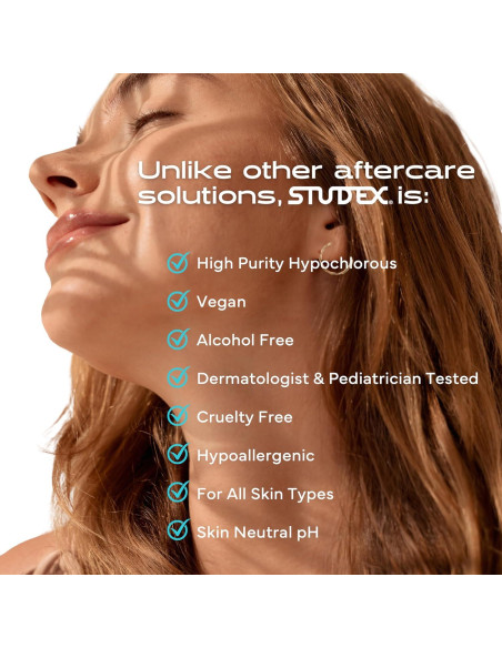 Spray Limpieza Piercings Studex Advanced 2-en-1 100 ml