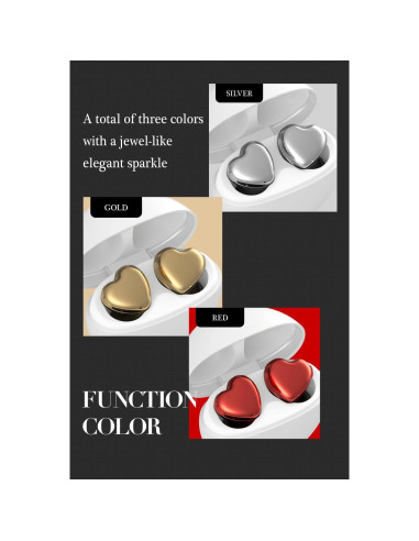 Auriculares Inalámbricos AVIOT TE-I3 Corazón Oro Bluetooth 5.3