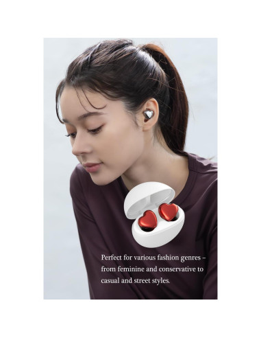 Auriculares Inalámbricos AVIOT TE-I3 Corazón Oro Bluetooth 5.3