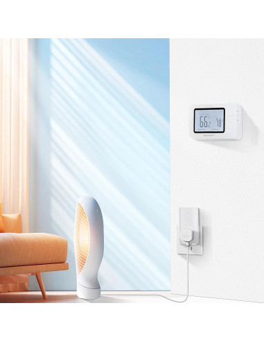 Termostato Inalámbrico SENSTREE WTC100p-zj para Casa 240V