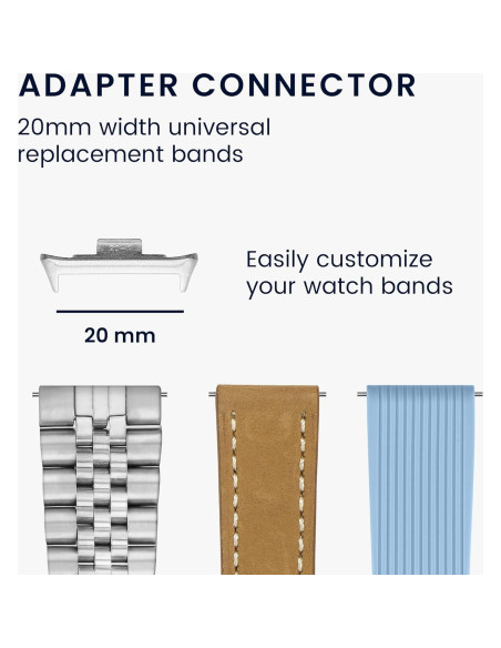 Adaptador Correa Reloj KW-Mobile para Xiaomi 20mm 4x