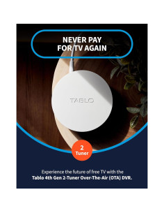 DVR Tablo 4ta Gen 2 Sintonizadores 128GB Wi-Fi TV en Vivo 2