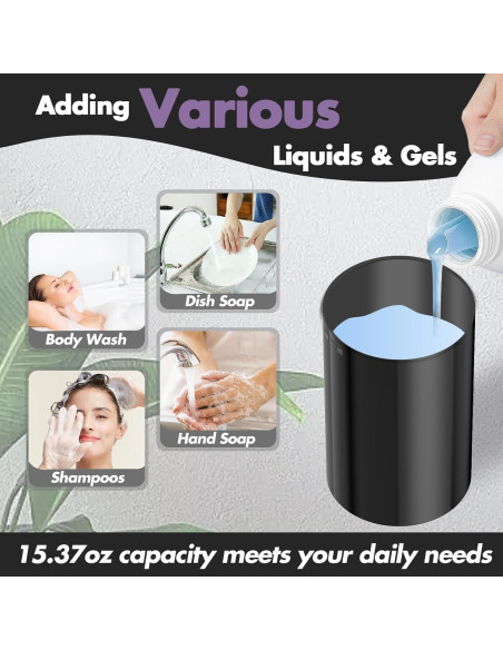 Dispensador Automático de Jabón YIKHOM 450 mL Sin Contacto