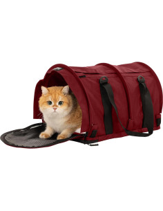 Transportadora SturdiBag Pro 2.0 para Mascotas Grande Burdeos 2
