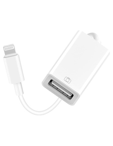 Adaptador USB a Lightning Seulliya OTG 3.0 para iPhone/iPad